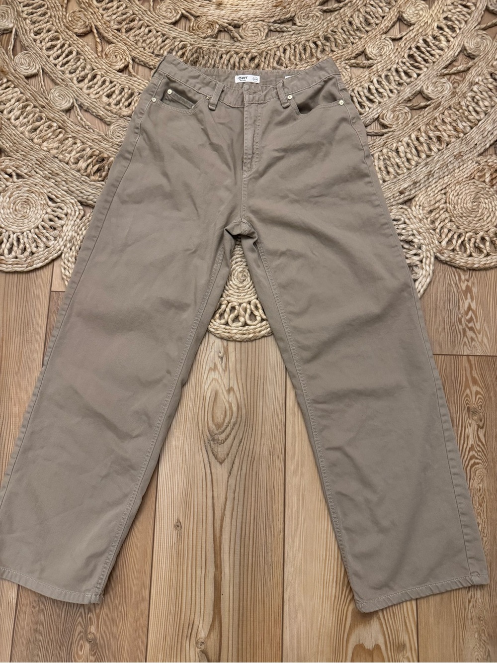 Oat New York Taupe Denim Jeans
